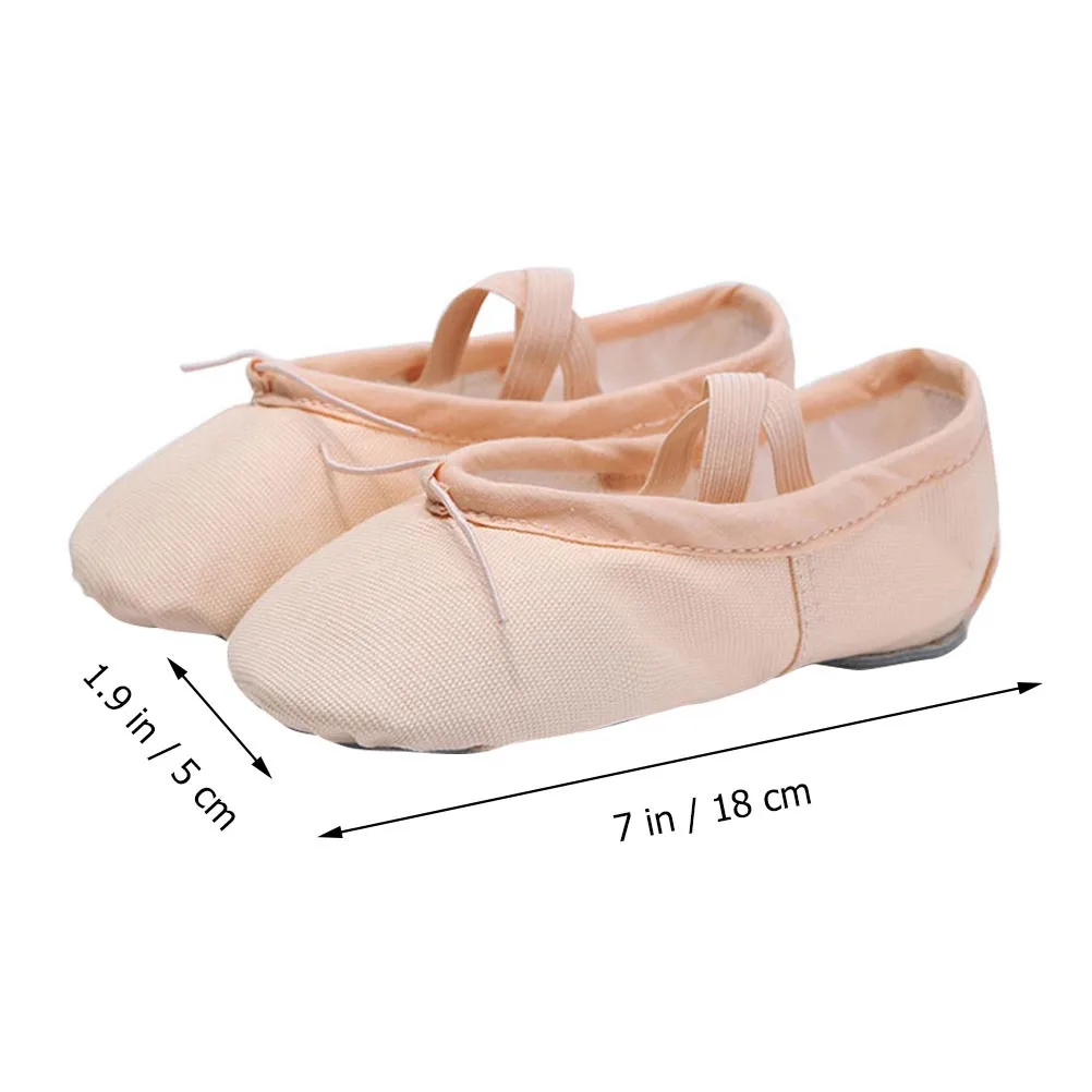 1 زوج الباليه النعال لينة وحيد أحذية الباليه الأطفال الفتيات الرقص اليوغا الجاز الحديثة قاعة الرقص أحذية تنفس الراحة #4