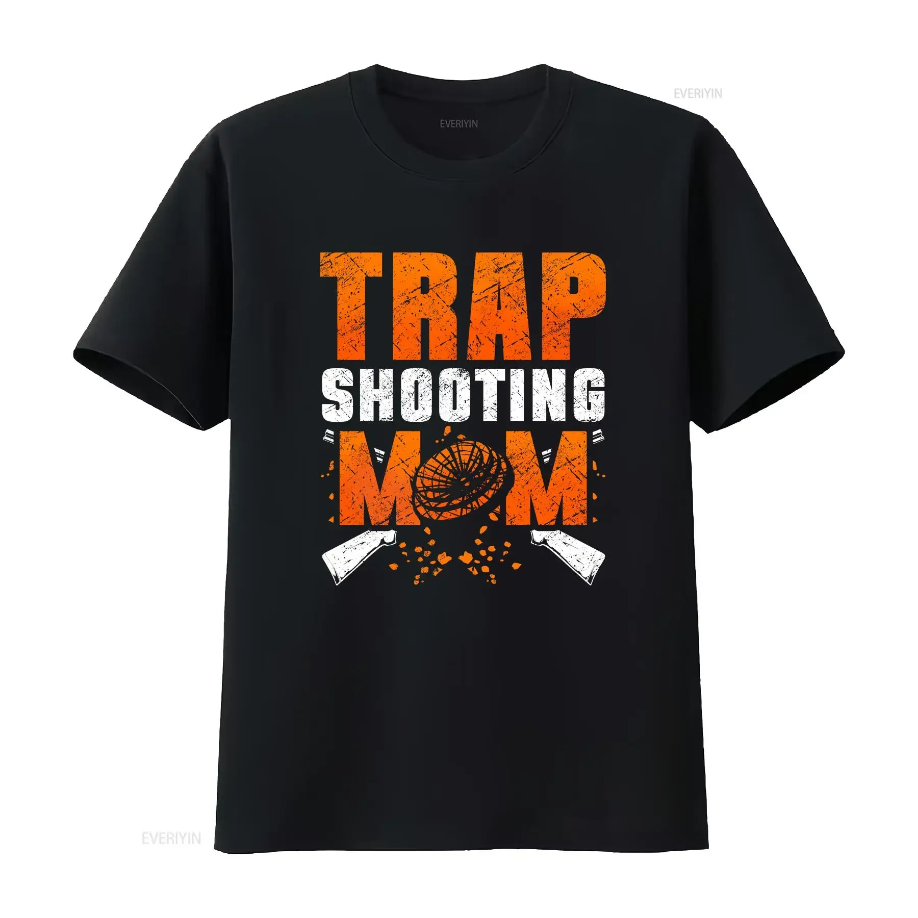 Trap Shooting Mom T Shirt For Best Shooter Clay Pigeon Fan Hobby Interest Extreme SweaT  vintage Washed fashion