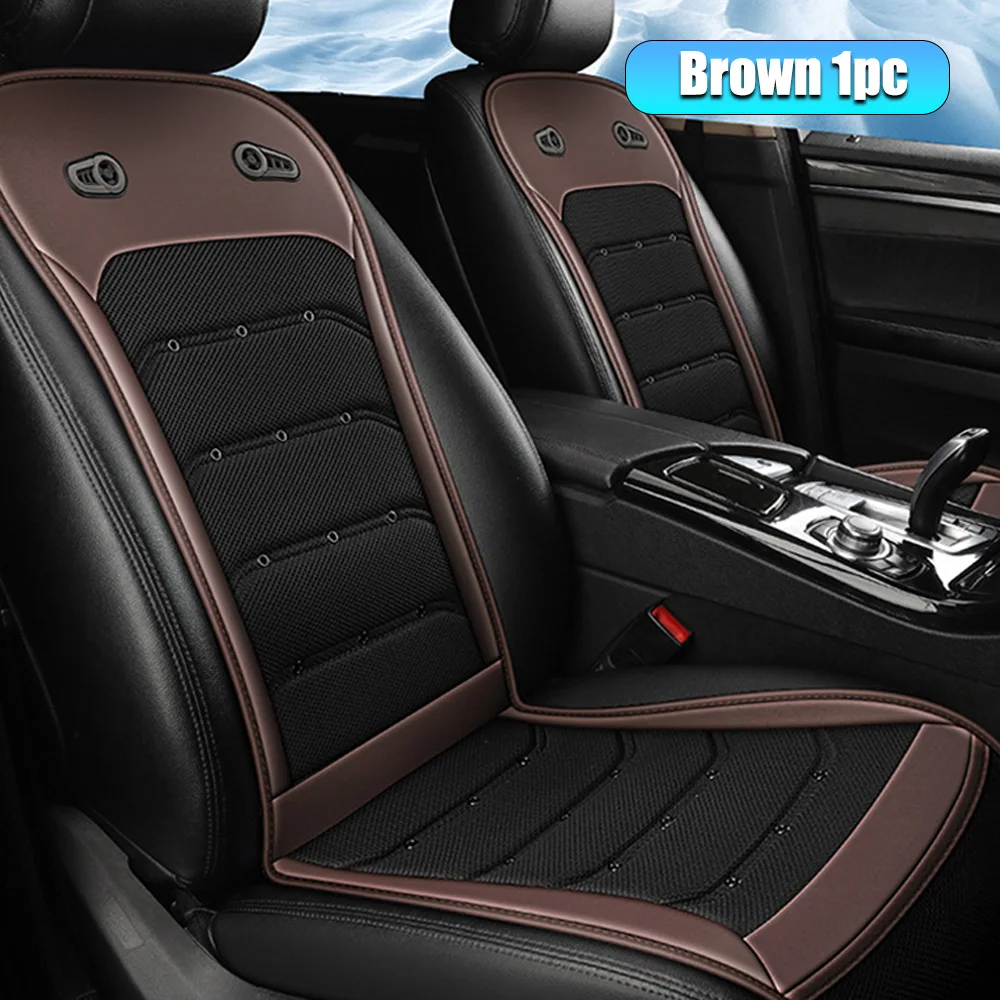 High power turbofan Car seat cushion breathable intelligent fan seat cushion ventilated cooling seat cushion 12V24V