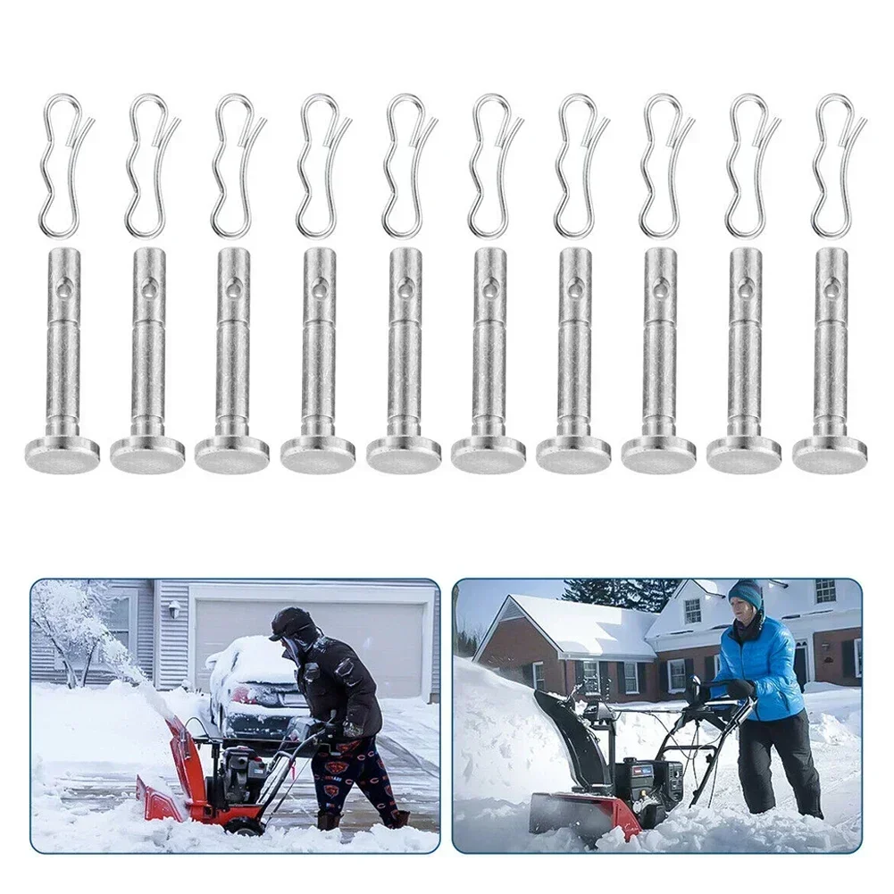 Pin geser # cotdan pin Cotter untuk Set Snowblower logam 1/4 "X 1/2" Snowblower Set aksesoris