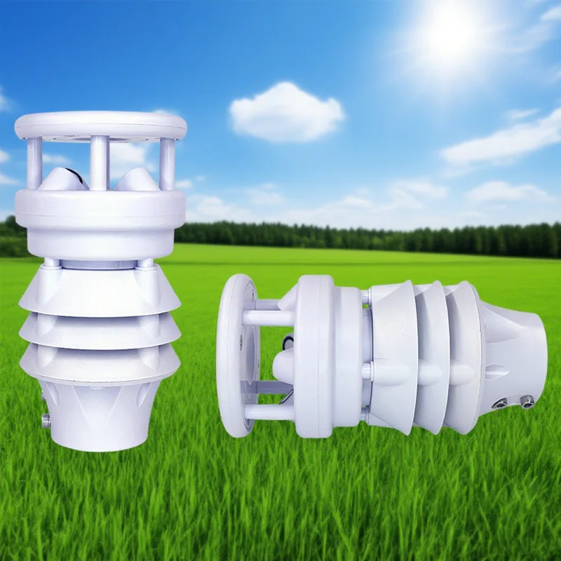 Compact Weather Instrument Wind Speed Wind Direction Temperature Humidity and Pressure Integrated for Meteorological Monitoring