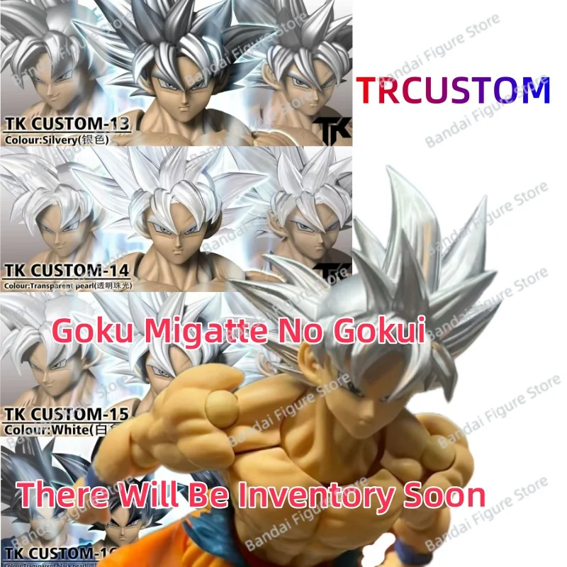

TKCUSTOM SHF Dragon Ball Super Saiyan TK13 TK14 TK15 TK16 Goku Migatte No Gokui Голова Статуя Аниме Фигурка Игрушка в подарок