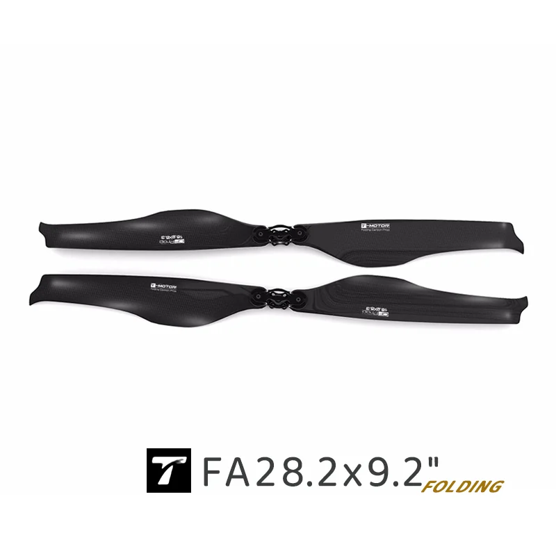 FA28.2 T-MOTOR Carbon Fiber Folding Propeller FA28.2x9.2 2pcs/PAIR Carben Fiber Prop For Outrunner Brushless Motor Aircrsft