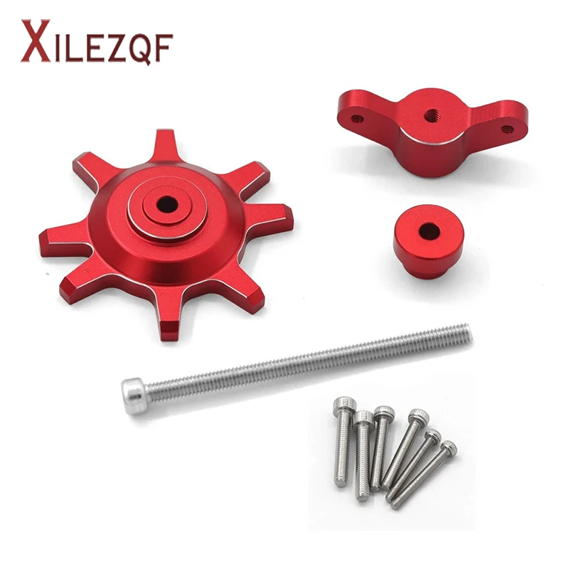 Metallic Black/Red Tire Assembly/Disassembly Aid Tool for 1/10 RC Crawler Car 1.9 2.2 Inch Beadlock Wheel Rim