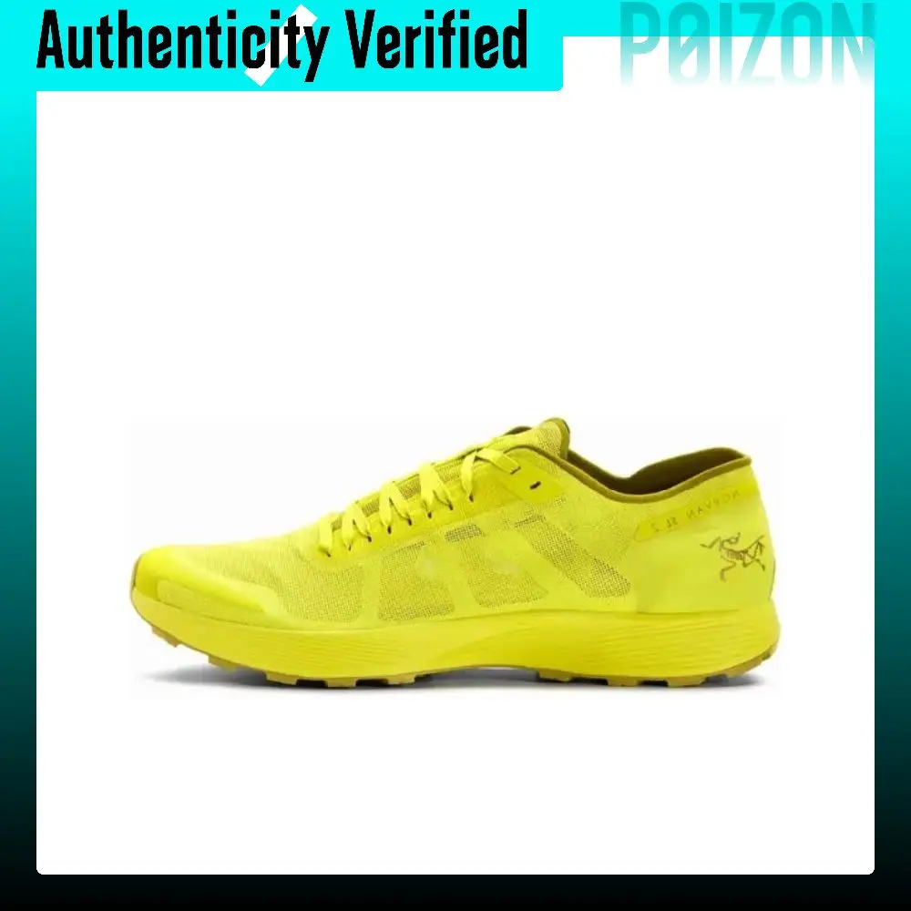 Arc'teryx Norvan SL Slip Resistant, Abrasion Resistant, Lightweight Low top Hiking Shoes Men's Yellow L07391900