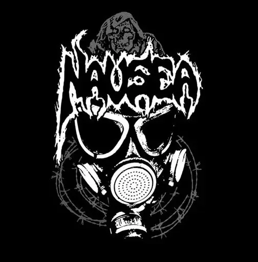 Nausea (L.A.) 'Gasmask' T shirt