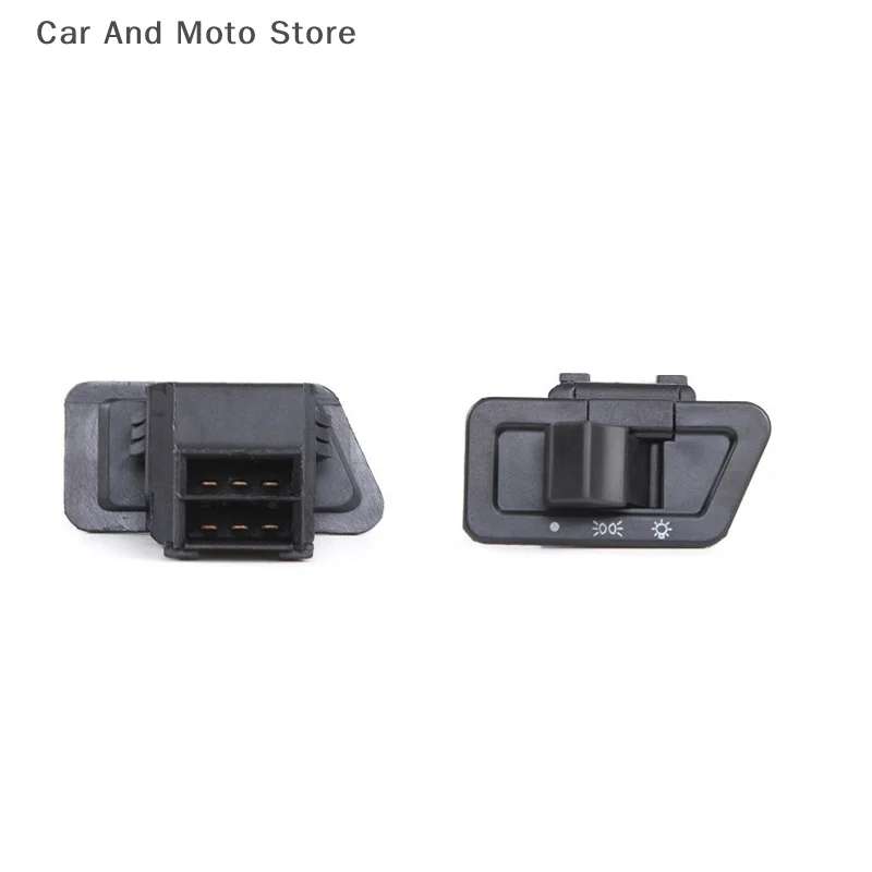5Pcs/Set Motorcycle Head Light Horn Dimmer Turn Starter Single Switch Button For Scooter ATV Moped Electric Scooter Parts