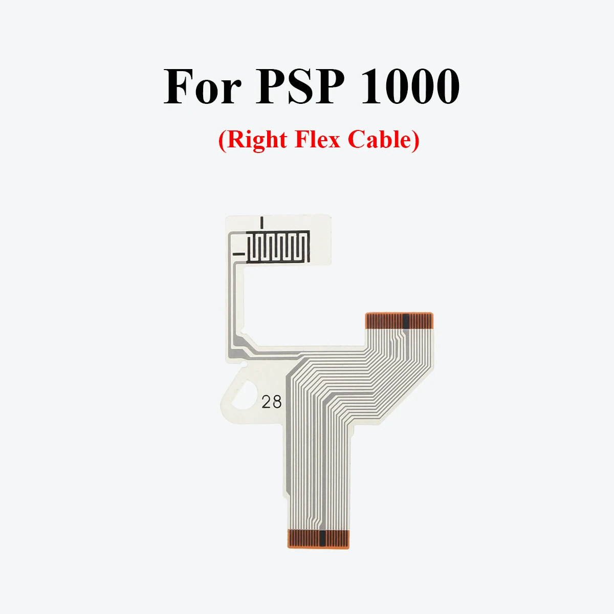 Membrana conductora de teclado para reparación de consola de juegos PSP 3000 2000 1000, Cable flexible de inicio doméstico, tecla R/L derecha/izquierda