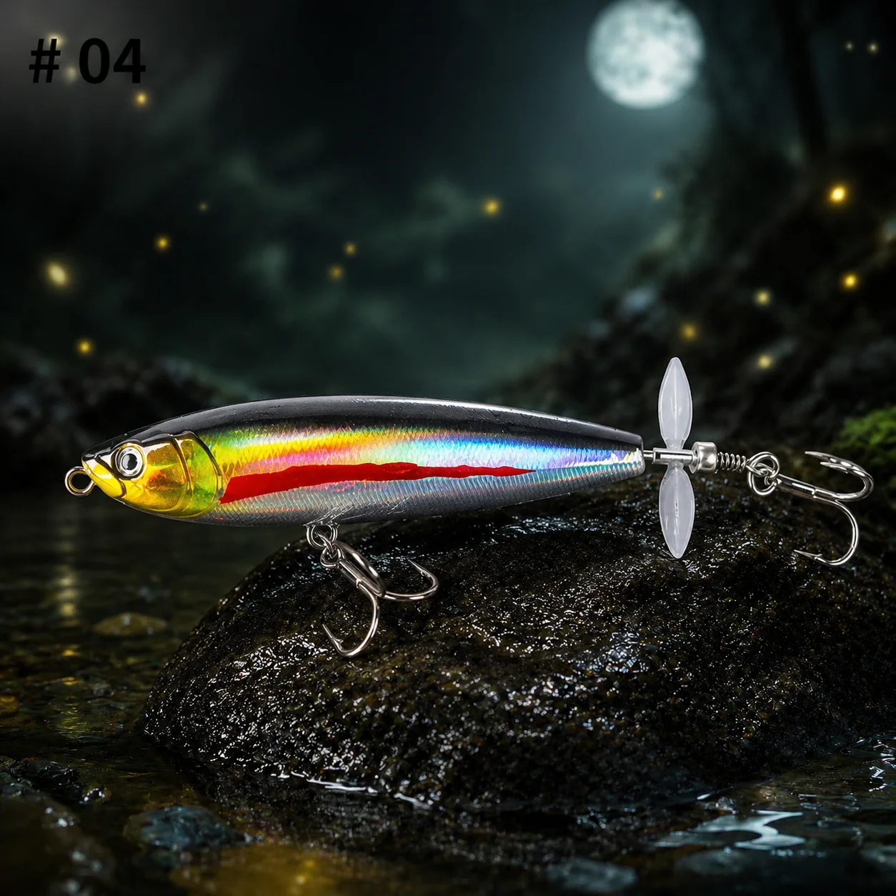 Рыболовная приманка Whopper Plopper 7г 11г, поверхностная пластиковая троллинговая приманка, искусственная жесткая приманка-карандаш для морского окуня и форели.