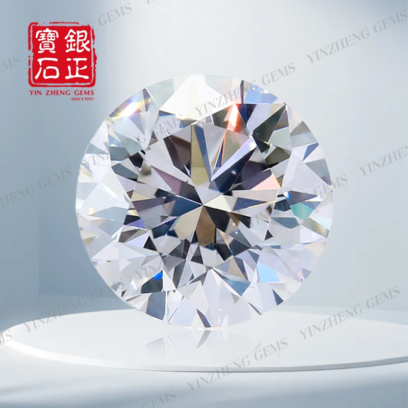 YinZheng Lab Grown Diamond CVD Round Cut 2.25-2.73ct  Lab Grown Diamonds D Color VVS2 EX EX Lab Diamond  with IGI Certificate