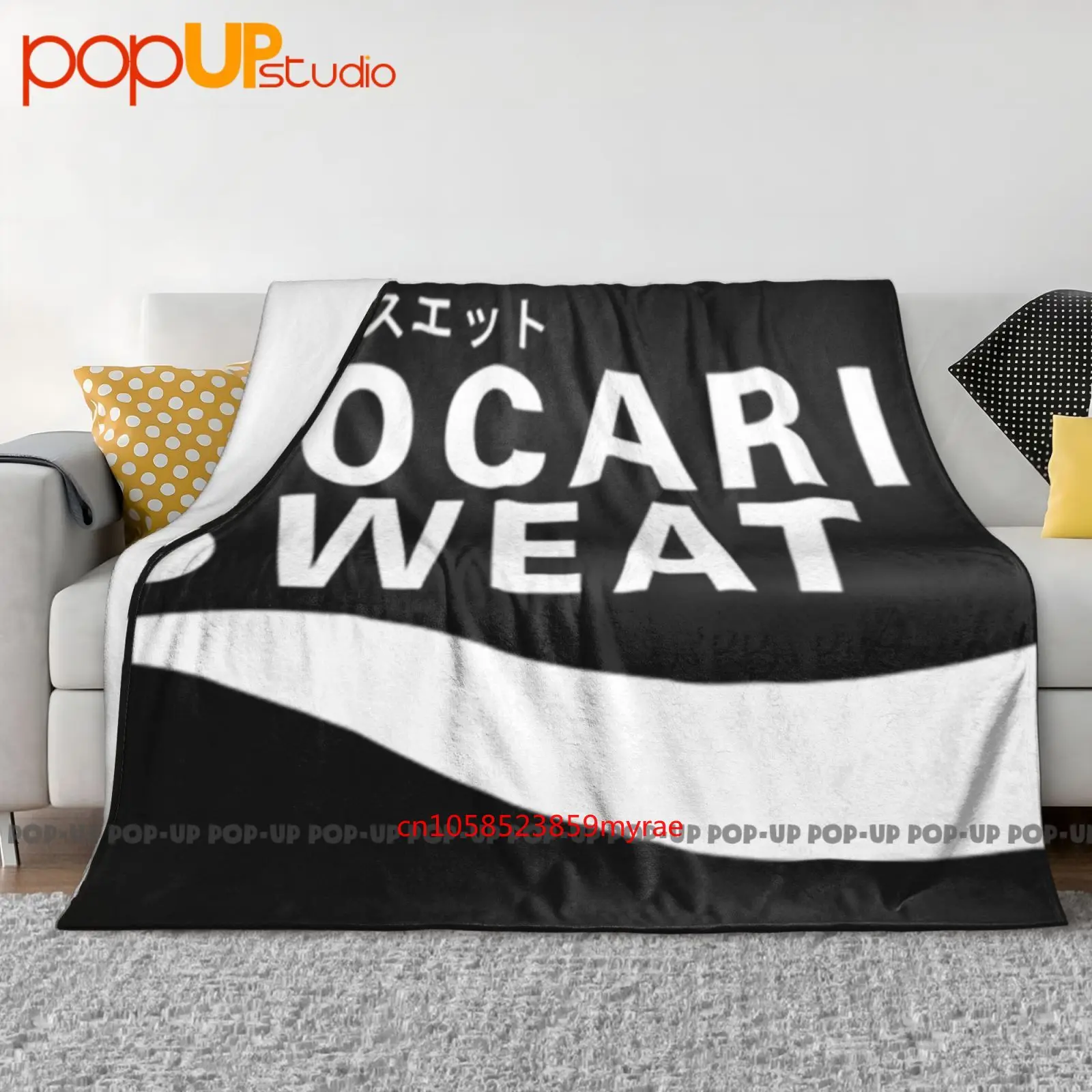 Pocari Sweat Japanese Logo Ultra-Soft Blanket Quilt Winter Sofa Cover Bed Covers