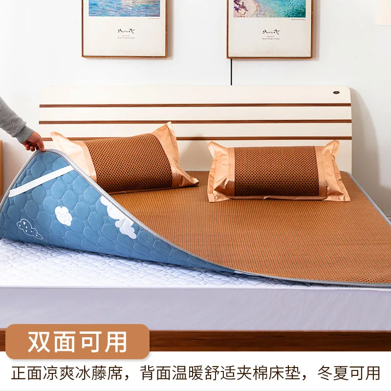 

sponge mat Cold mat, dual-purpose mattress for winter and summer, rattan mat, soft mat, household tatami mat