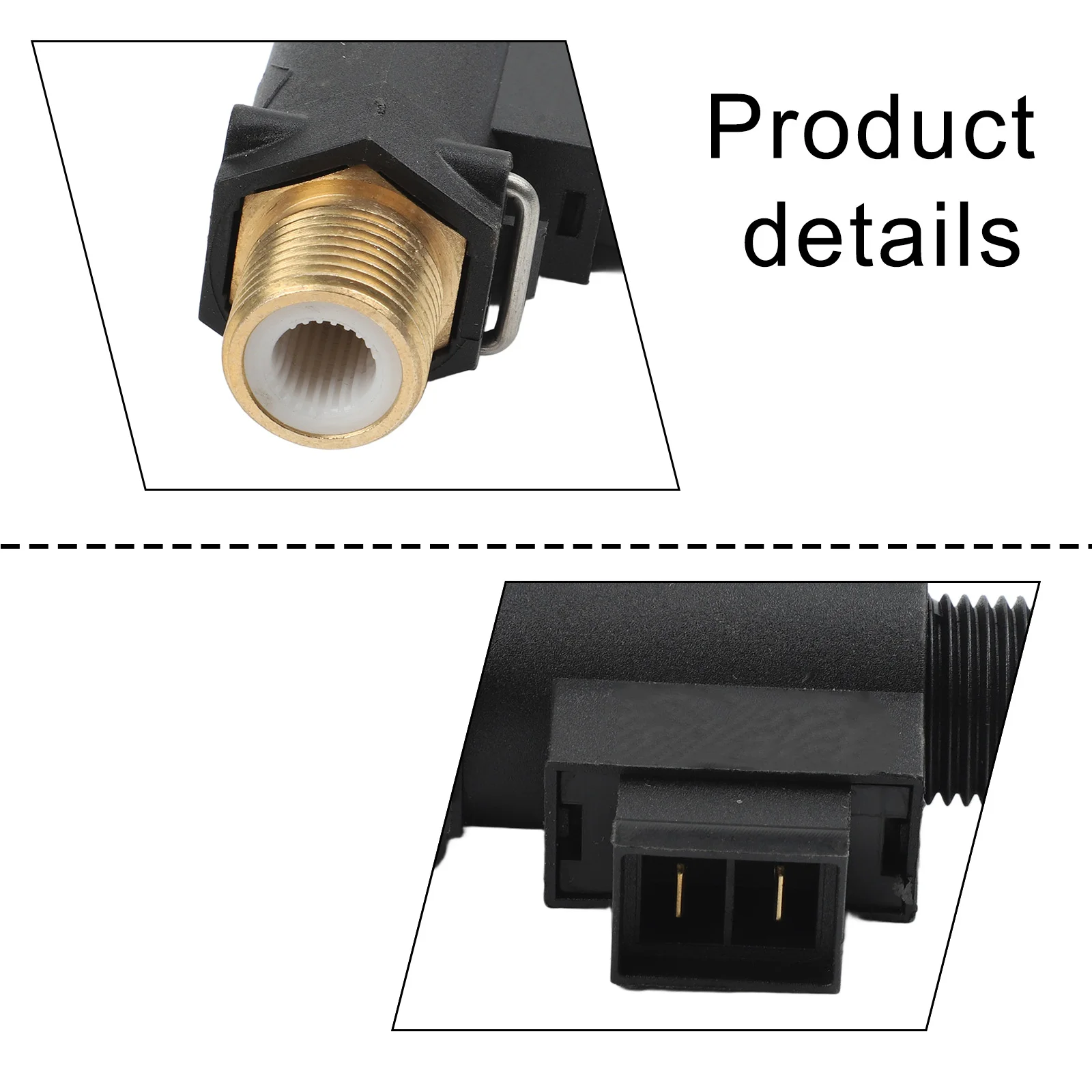 Brass Construction Water Flow Sensor Switch for Long lasting Performance in For Ariston Main Four and   Brass
