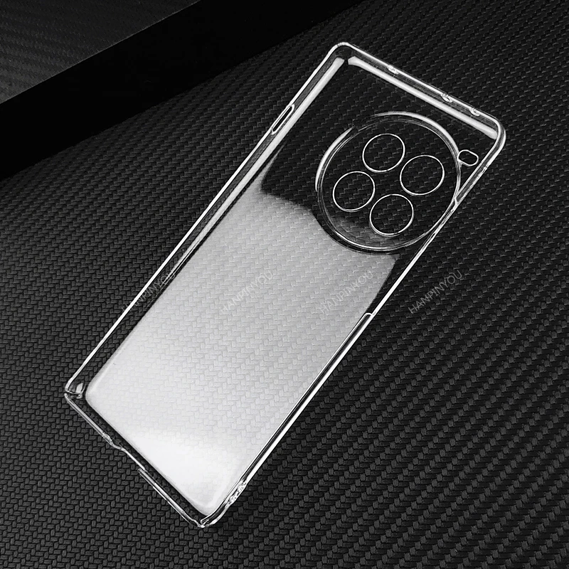 For OnePlus Ace 3 Ace3 Pro 3Pro Ace3Pro Hard PC Camera Protect Case Ultra Thin Clear Hard Plastic DIY Full Cover Protective Skin