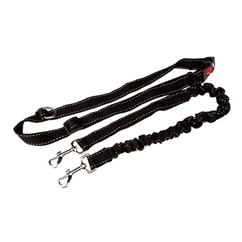 Dog Leashdogs Running Belt Hands Walking Puppy Cat Hiking Large Training Small Rope Leashes Medium Harness Free Canicross Waist