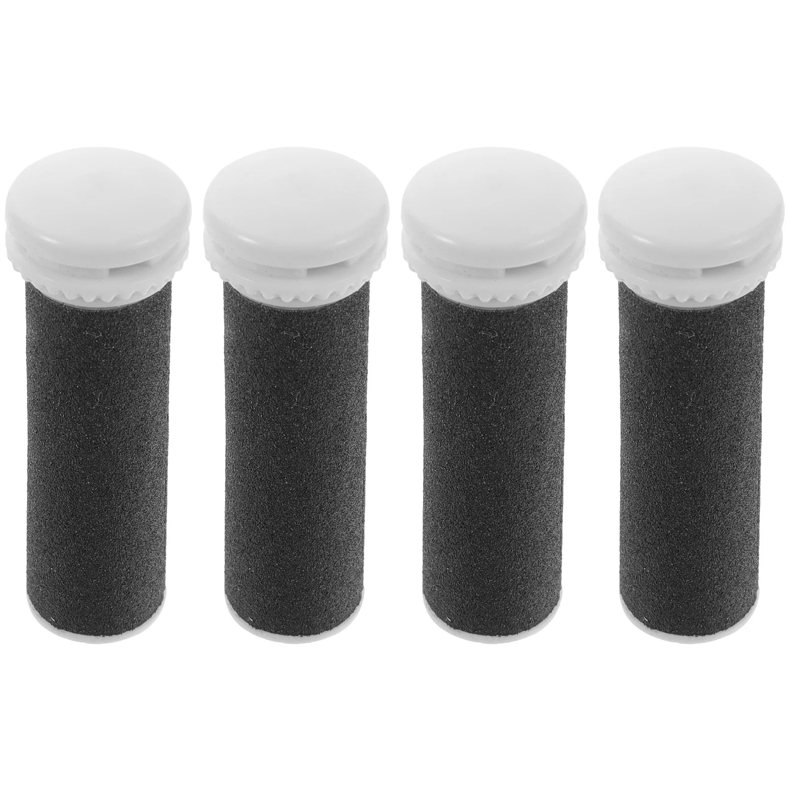 

4Pcs Foot File Replacement Heads Electric Pedicure Roller Refills Remove Hard Skin Easily Fits Most Grinders