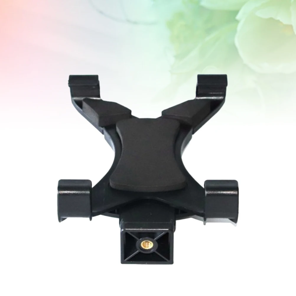 

Creative Outdoor Tablet Bracket Abs Durable Travel Use Hands-Free Stand Support For Tablet Pc Black Professional Holder Base