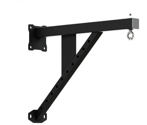 Carbon Steel Triangle Bracket Powder Coated Wall Mount Punch Boxing Holding Sandbag Arm Rack Gym Boxing Studio Home Fitness