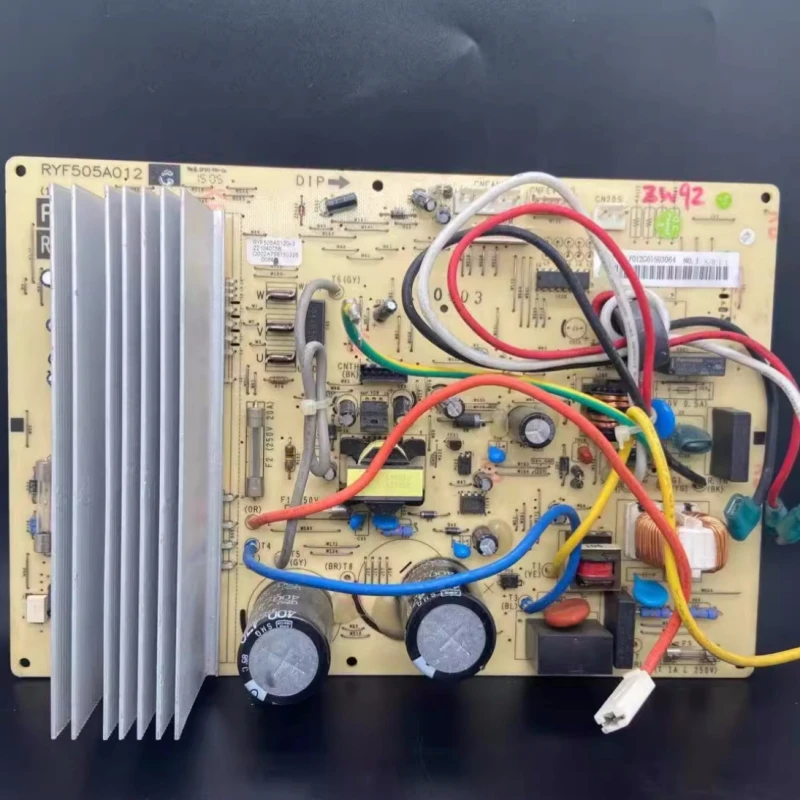 Usado para mitsubishi indústrias pesadas ar condicionado unidade externa placa principal ryf505a008 ryf505a012 ryf505a503 ryf505a015