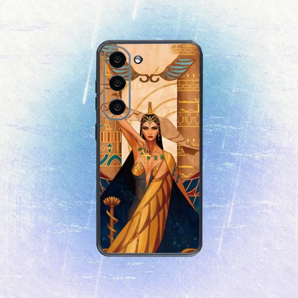 حافظة هاتف A-القصر الإلكتروني القديم لهاتف سامسونج جالاكسي A73، A72، A71، A70، A53، A52، A51، غطاء أسود ناعم آخر