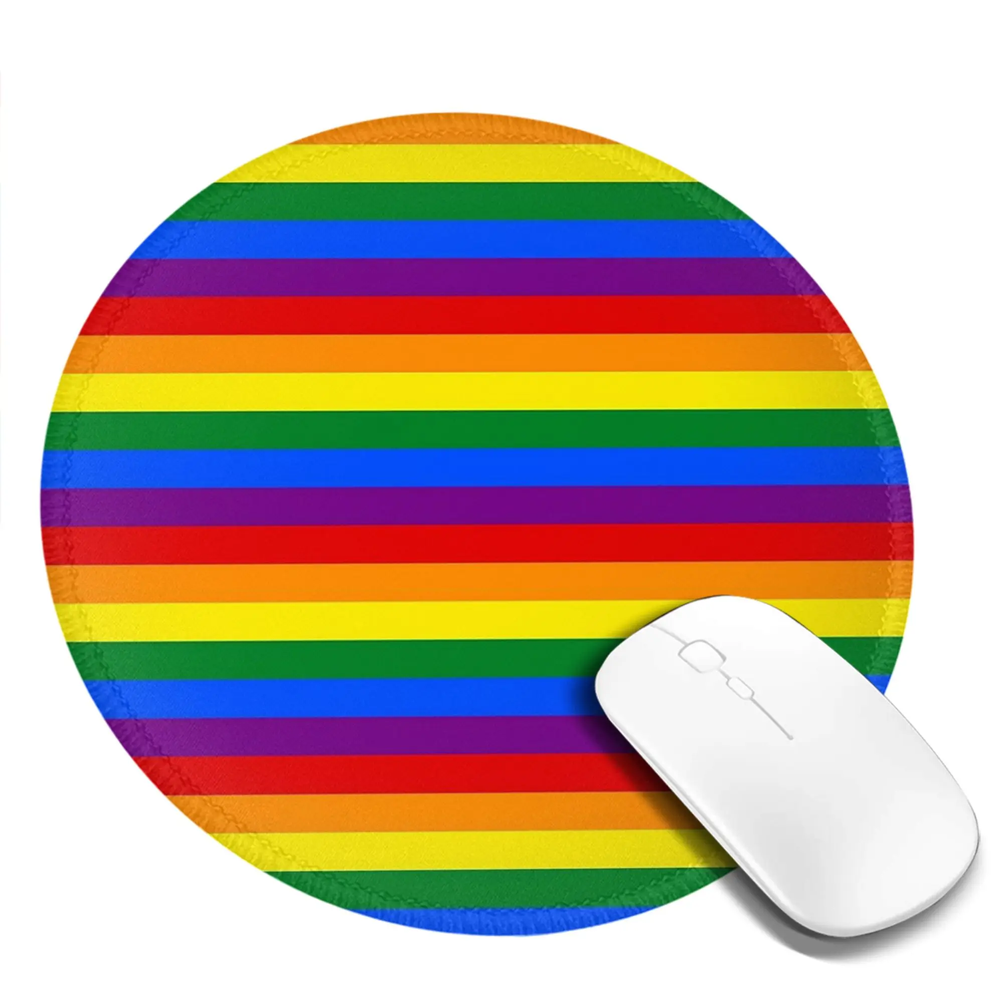 Rainbow pride flag Mouse Pad Computer Keyboard Mouse Mat Gaming PC Laptop Desk Mat Office Accessories Table Mats