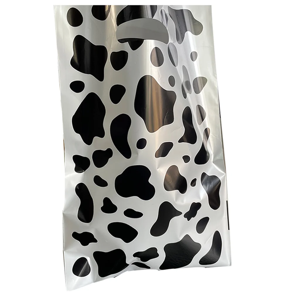 40Pcs Cow Print Favors Bag Treat Candy Bags Goodie Bags Animal Theme Gift Bags Birthday Kids Party Cow Themed  Favors