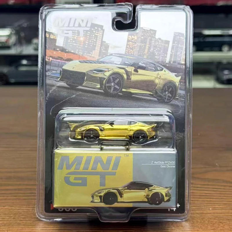 MINIGT 1:64 مقياس 985 Z الحجاب FFZ400 سبيكة محاكاة نموذج سيارة جمع عرض لعبة مزخرفة هدية #6