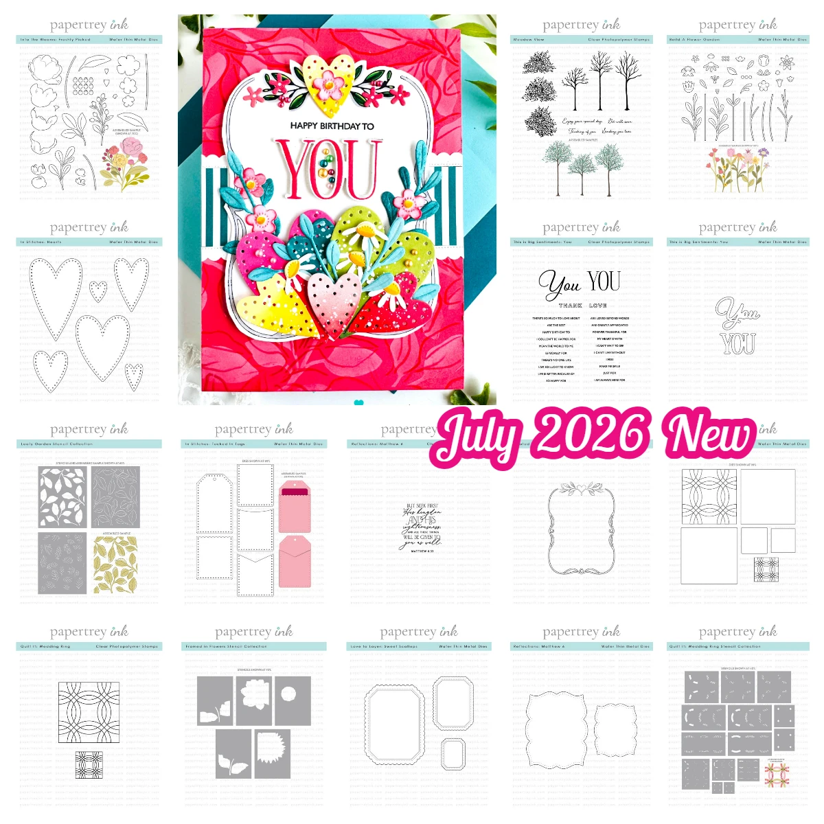 August 2026 New Papertrey Ink Build-a-Ghost Halloween Pumpkin Fall Cloche Stamps Dies Handmade Cards Scrapbook Journal DIY Paper