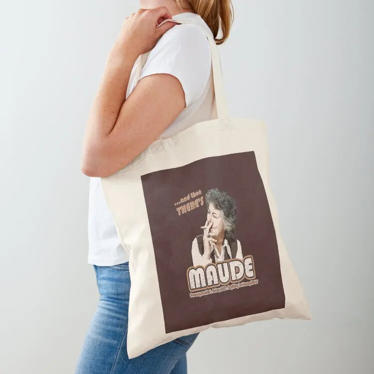 

And then there's Maude, distressed T-Shirt Tote Bag tote bags cloth bags cute pouch bag canvas tote custom fabric bag