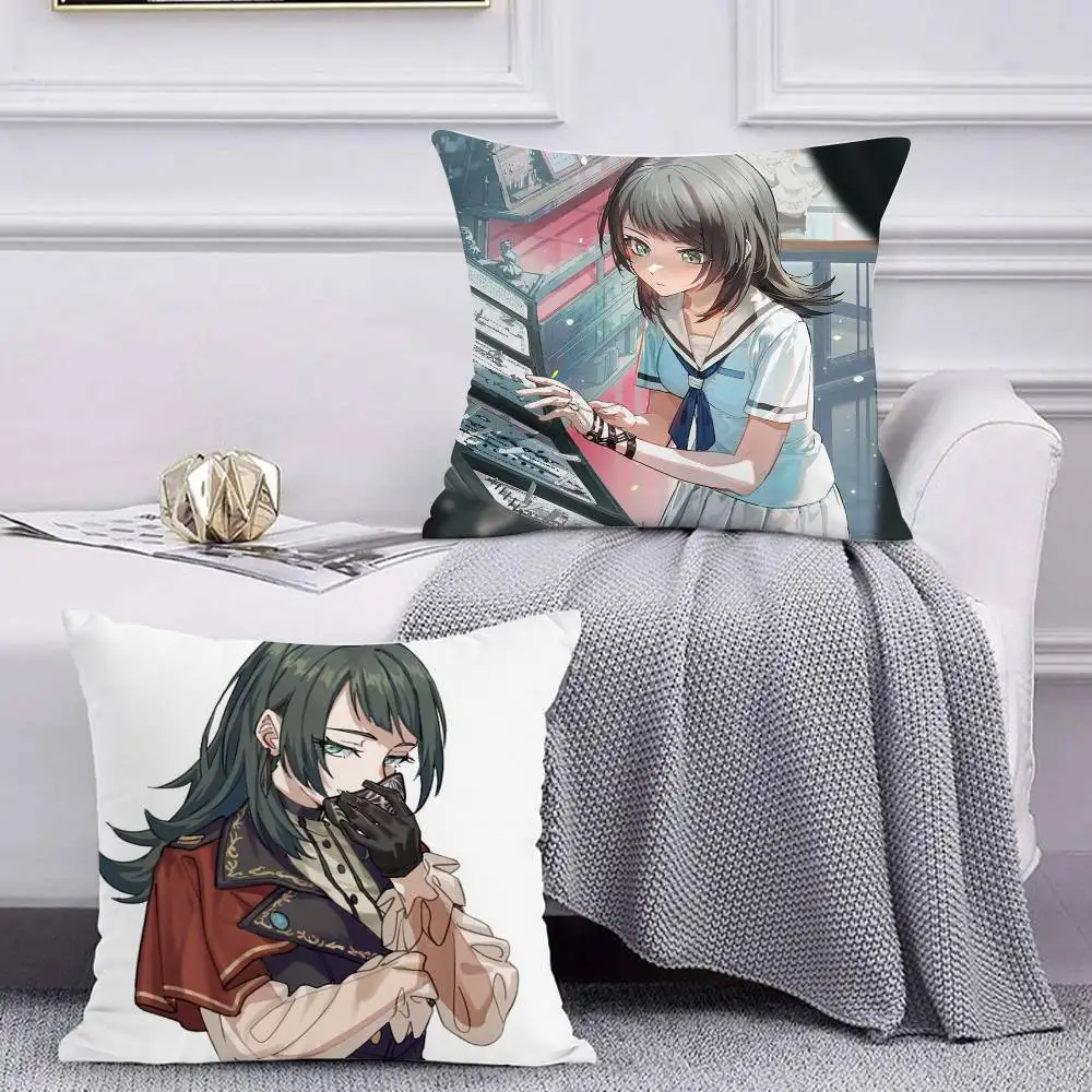 A-Ave M-Mujica U-Umiri Y-Yahata Pillow Case Cushion Cover Throw Pillow Case For Car Sofa