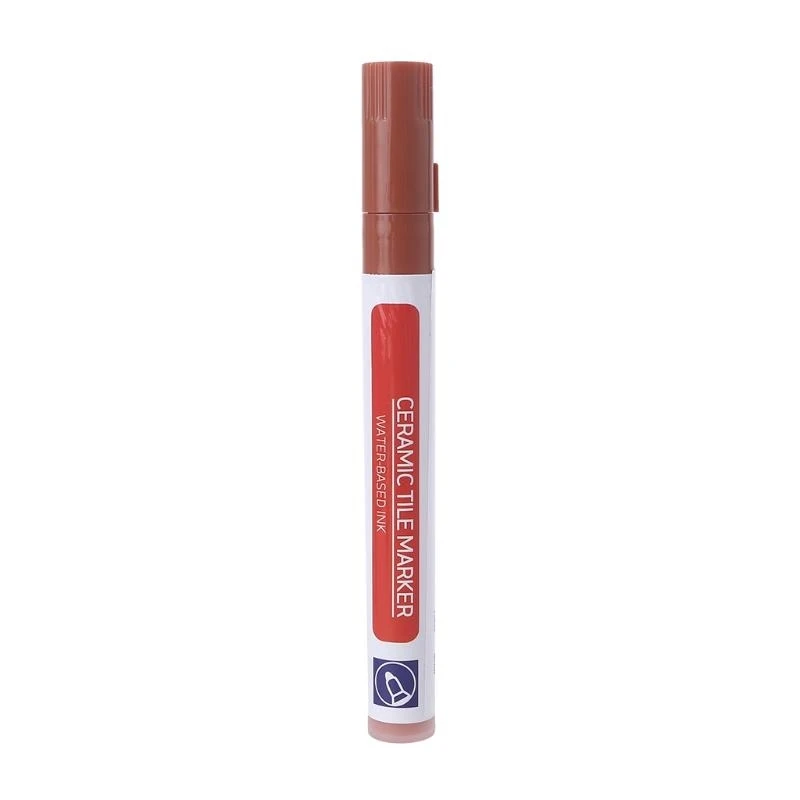 

Y5LB Tile Paint Marker Brown/Dark Brown Long Lasting Non-toxic Waterproof