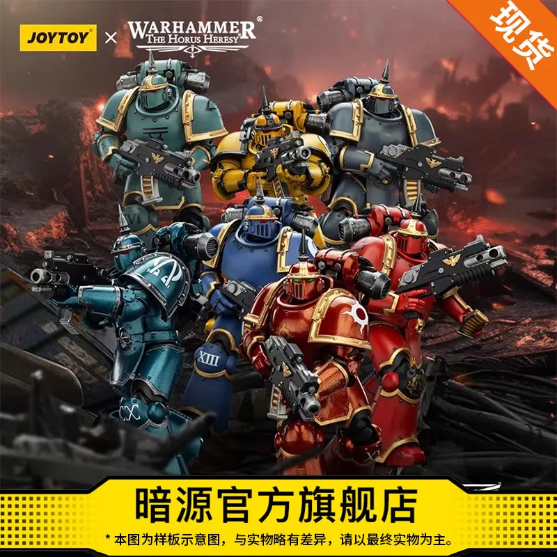 

Joytoy Warhammer 40k Horus Heresy Mkiii Pattern Space Marine 1 18 Scale 7 Pcs Action Figures Model Kit Collectible Toy For Fans