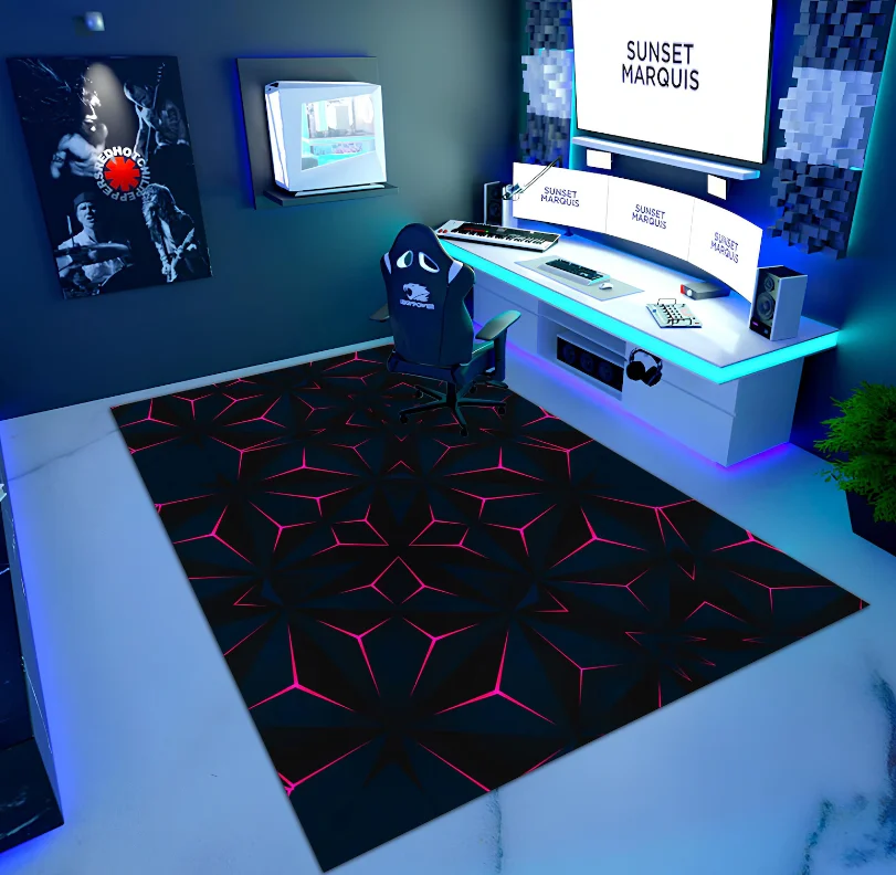 Tappeto Geometrico per Gamer,  - Gaming Accessories Lights recensione e prezzo