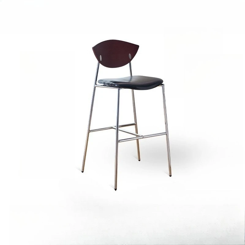 

New French style, Nordic style, high stool, home use, retro bar bar chair, milk tea shop, casual high foot