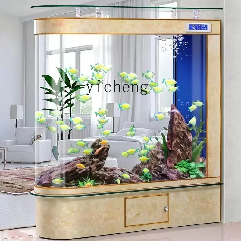 

XL Household Living Room Small and Medium Size Floor Screen Partition Change Water Mute All Year round