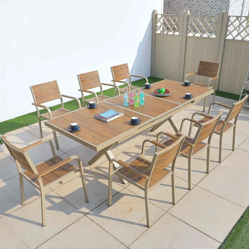 Kitchen Mobile Garden Furniture Sets Coffee Restaurant Outdoor Side Table Modern Picnic Poker Designer Mesa Commercial Furniture