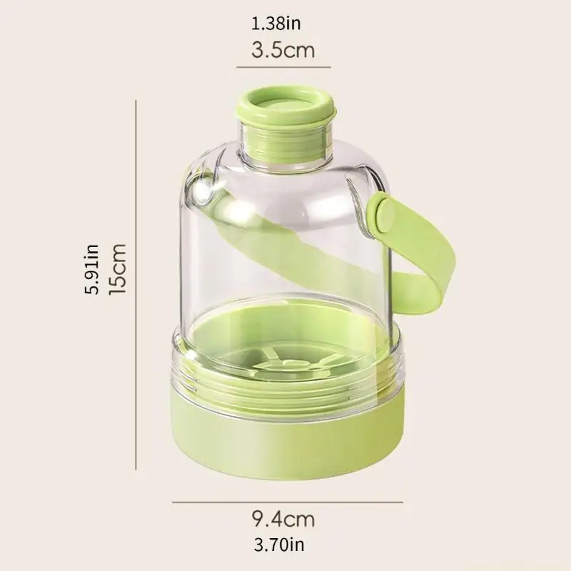 QX2E Leak Proof Efficient Ice Molds Bottle Manual Press Mechanism Ice Cubes Container For Picnics Commuting