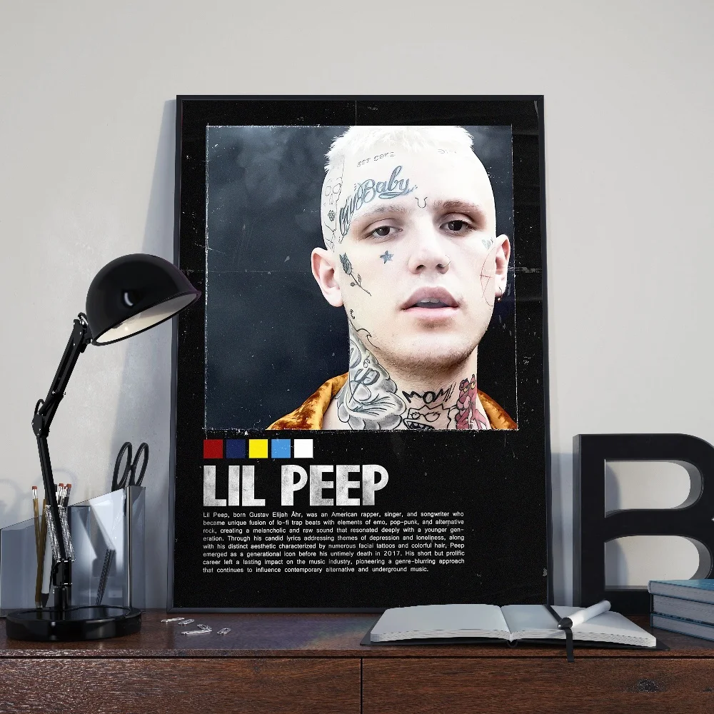 Hip Hop Rap Album Decorative Painting Retro American Vinyl Cover Trendy Brand Canvas Painting Wall Print Picture Room Home Decor