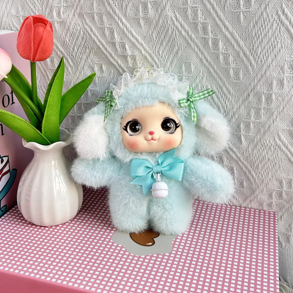 Cute Family Series Animals Vinyl Face Plush Forest Doll Pendant for Backpack Decoration Animal-Shaped Gifts