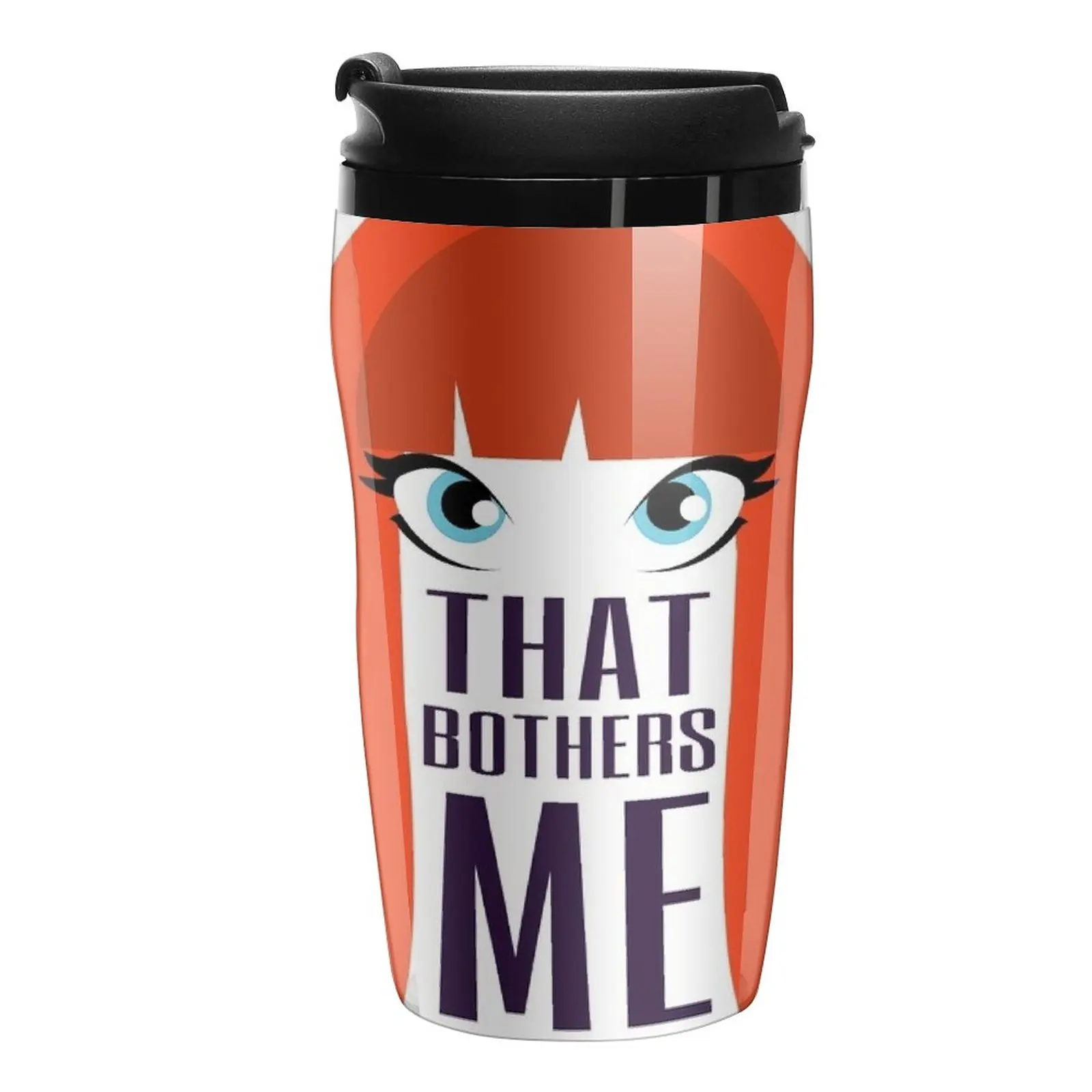 

New That Bothers Me Wig LOGO Travel Coffee Mug Coffee And Tea Coffe Cups Cups And Mugs