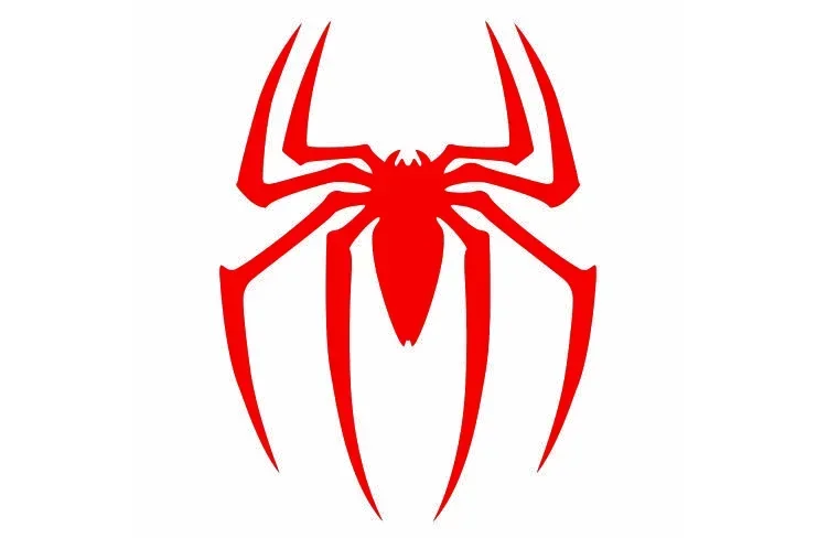 15cm Cute Black Reptile Spider PVC Sticker Waterproof Sunscreen Cover Scratches For Car Motorcycle Decor