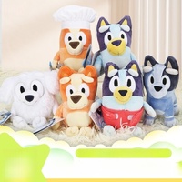Genuine Moose Bluey And Friends Cartoon Animation Animal Bingo Soft Cotton Plush Doll Toy Children Birthday Gifts