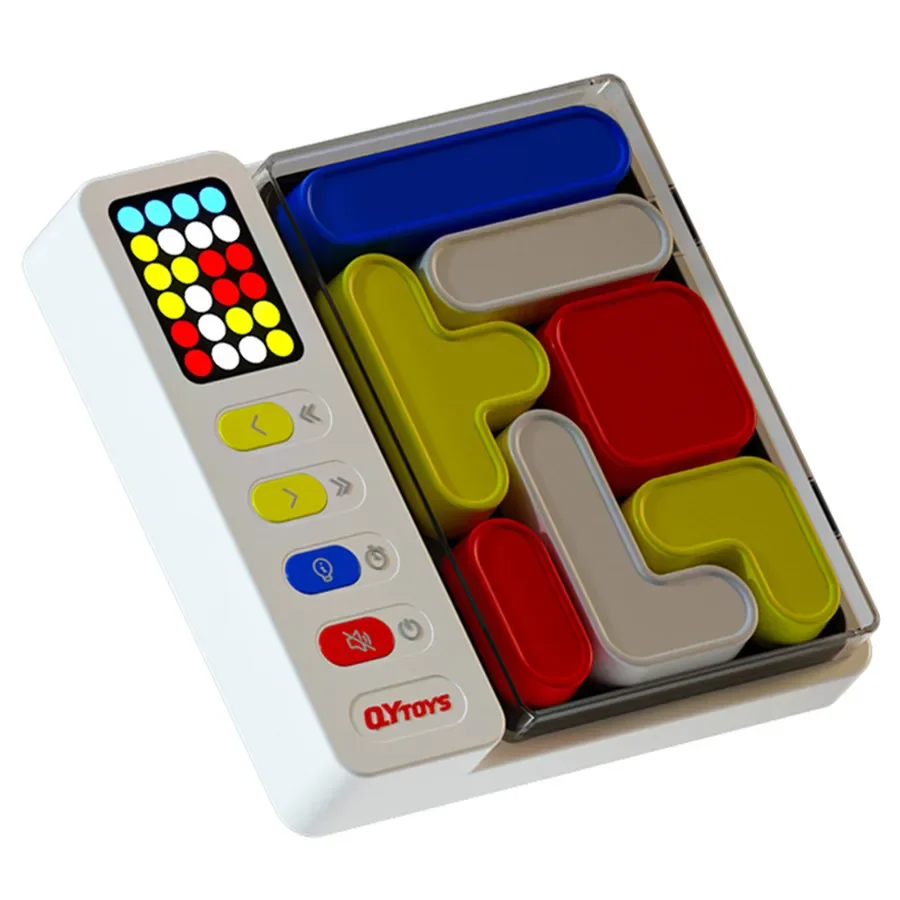 Qiyi Smart Puzzle Einführungsversion Elektronisches Spielzeug Logik Brains Teaser Huarong Road Brettspiel Frühpädagogisch Erleuchten