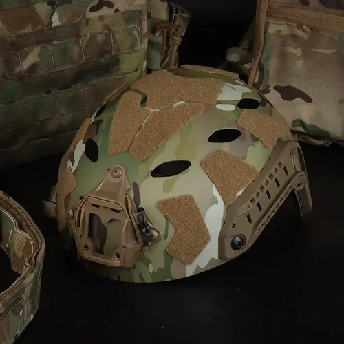 Imagen 2 del producto Casco rápido Airsoft MH casco ABS nuevo engrosado al aire libre PJ pistola de aire tiro CS equipo de protección