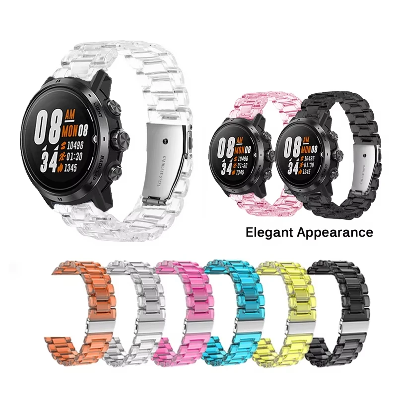 pulseira-de-resina-transparente-para-coros-pace-2-3-apex-2-pro-3-42mm-46mm-xiaomi-watch-s1-s2-s3-s4-color-2-20mm-22mm