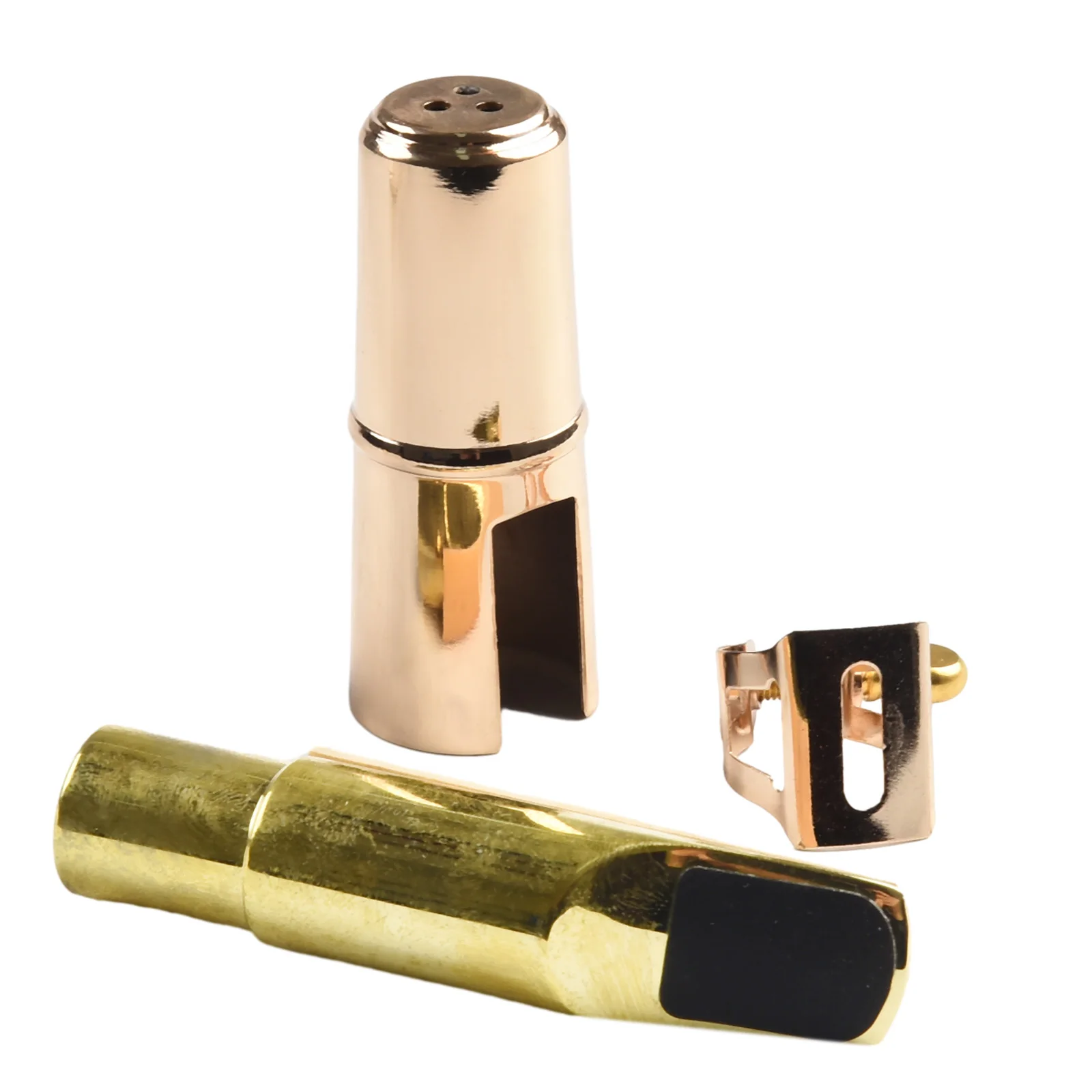 

Brass Metal Cap Ligature for Alto Saxophone Mouthpiece Replacement Part Suitable for Saxophone Accessories and Parts