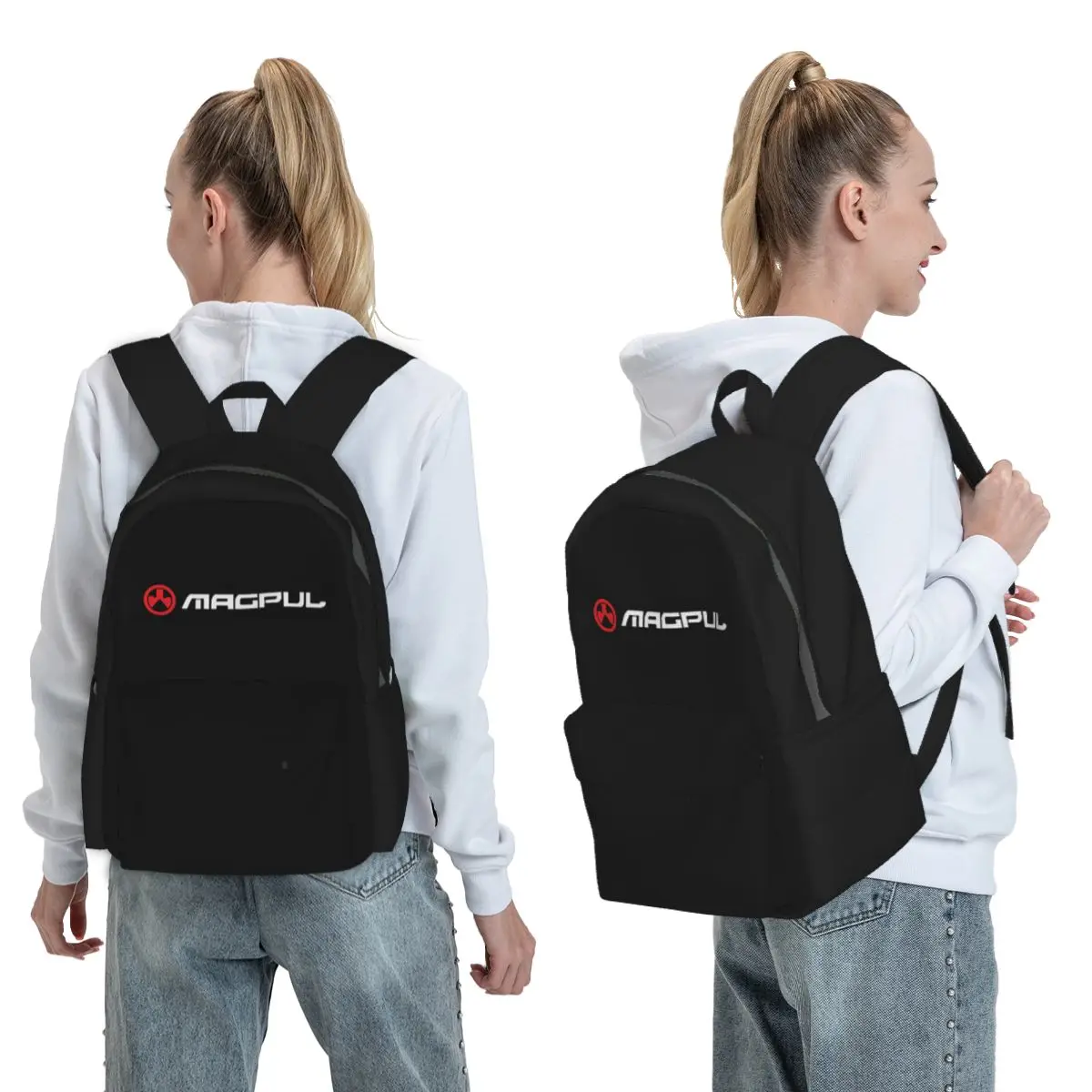 Mochila Magpul com Logo de Armas de Fogo para Pistolas, Rifles, AR15, M4, M16, Mochila Escolar, Bolsa de Computador, Bolsas de Ombro para Homens e Mulheres
