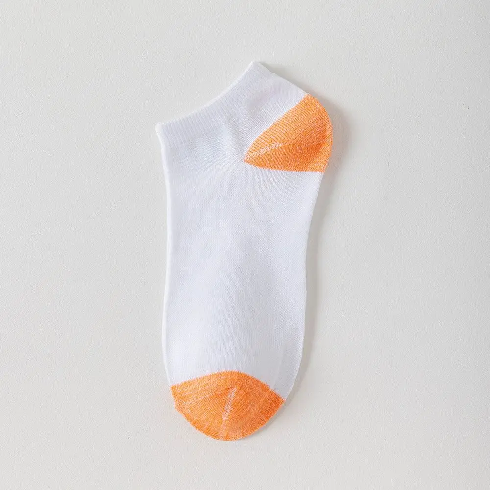 

10 пар мягких лоскутных женских носков до щиколотки, дышащие короткие летние носки-лодочки, Нескользящие впитывающие пот невидимые носки для женщин