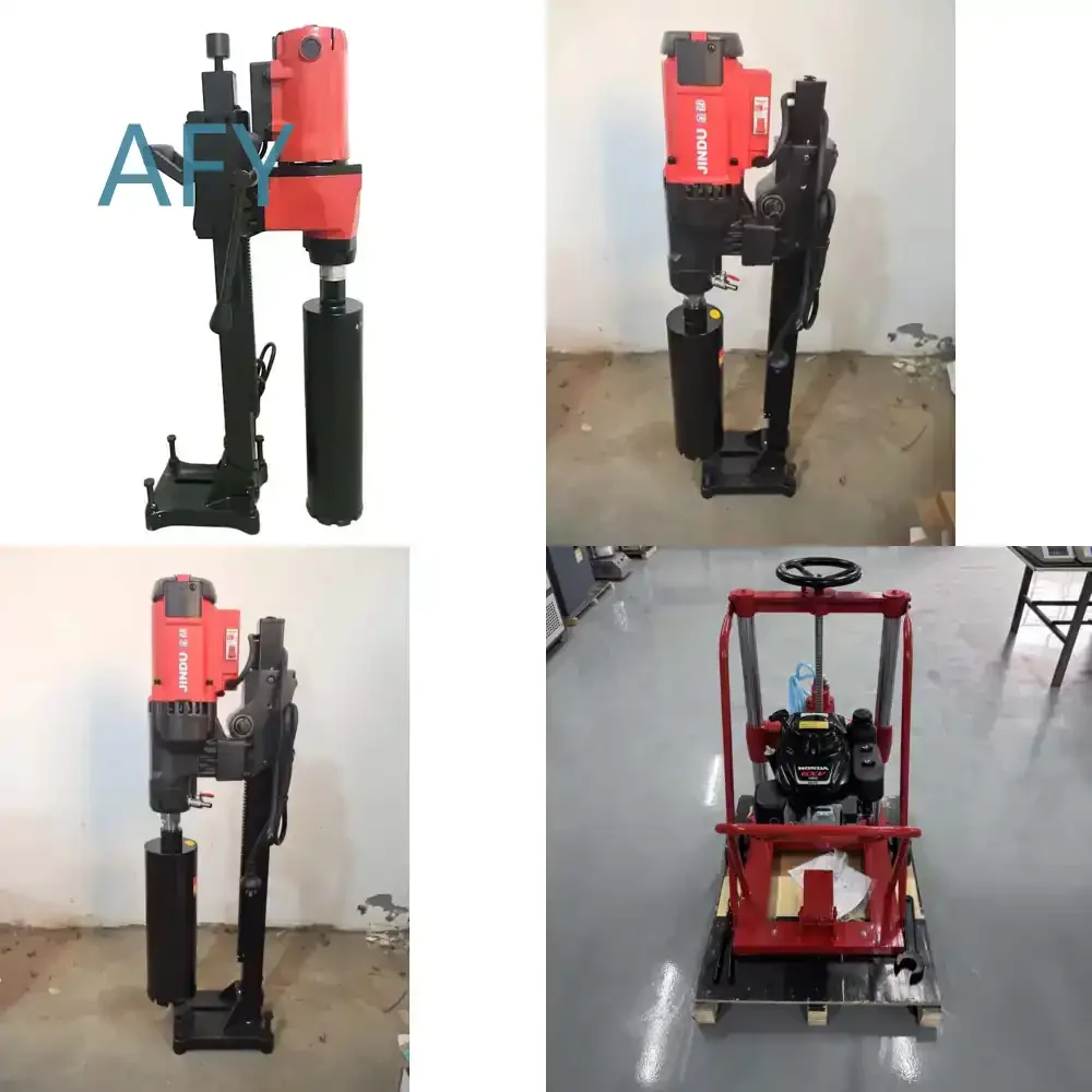 Portable Adjustable Drilling Depth Core Sample Extraction Electric Diamond Concrete Core Drilling Machine for Bosch for