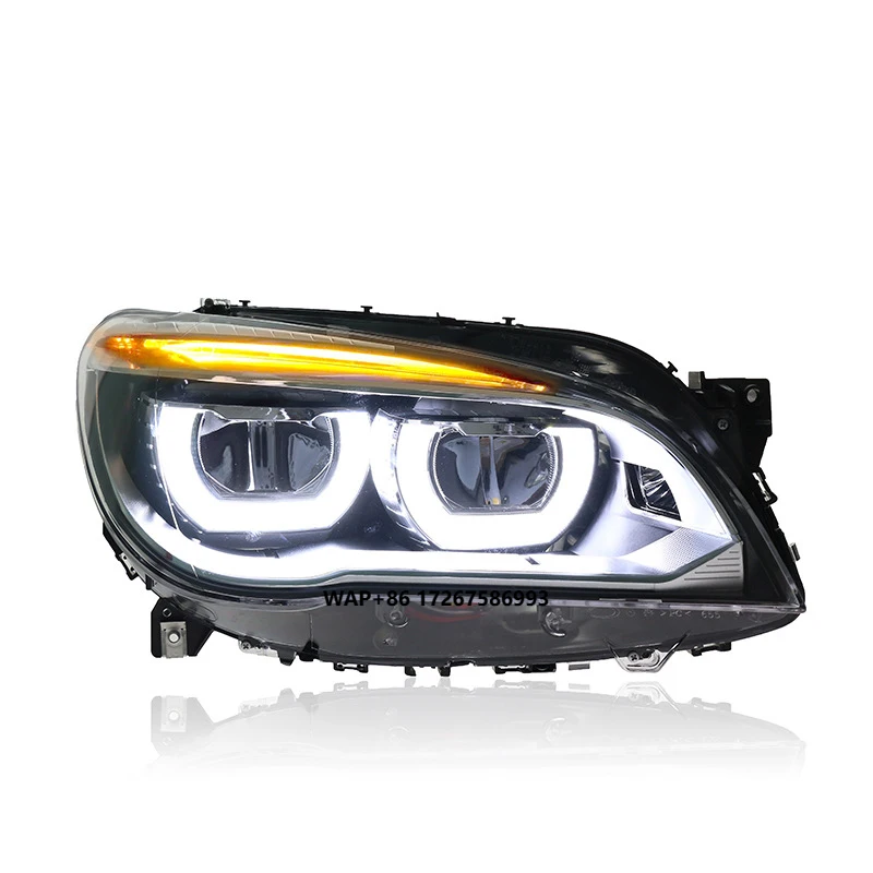 

Для 7-й серии F01 F02 фары 09-15 светодиодные автомобильные фары дневные ходовые огни DRL указатели поворота автозапчасти автомобильное освещение